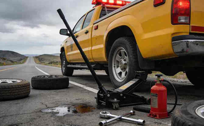 下花园区汽车流动补胎