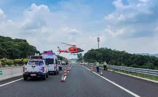 下花园区高速公路汽车救援案例